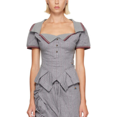 Vivienne Westwood Gray Monday Polo