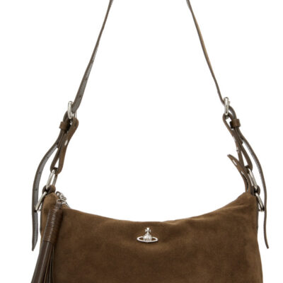 Vivienne Westwood Khaki Emma Shoulder Bag