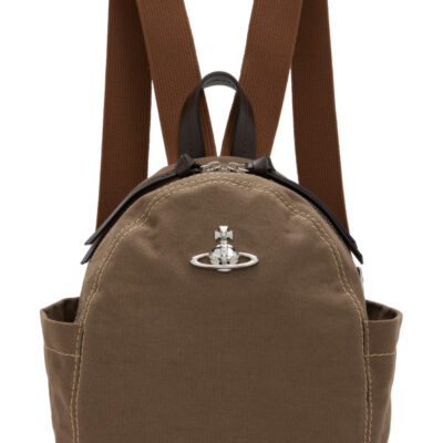 Vivienne Westwood Khaki George Small Backpack