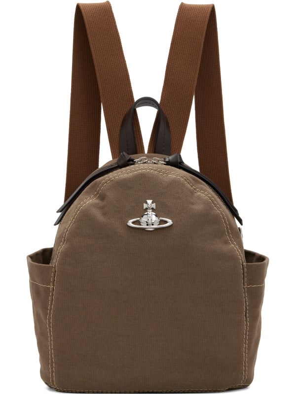 Vivienne Westwood Khaki George Small Backpack