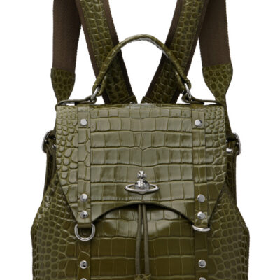 Vivienne Westwood Khaki Max Small Backpack