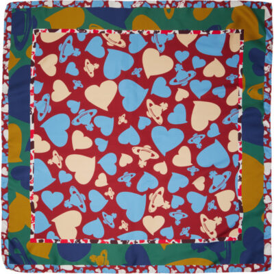 Vivienne Westwood Multicolor Square Scarf