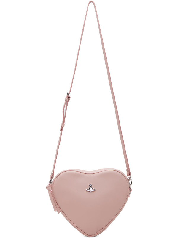 Vivienne Westwood Pink Alexa Heart Crossbody Bag