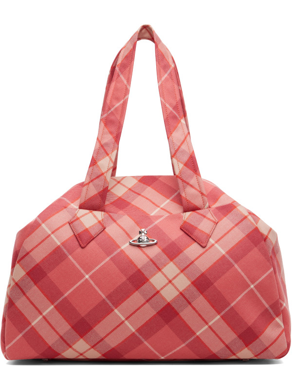 Vivienne Westwood Pink Archive Large Yasmine Handbag