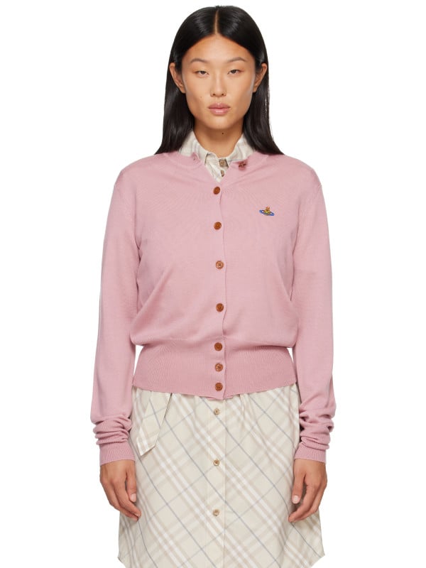 Vivienne Westwood Pink Bea Cardigan