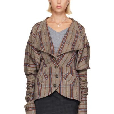 Vivienne Westwood Taupe Appetizer Blazer