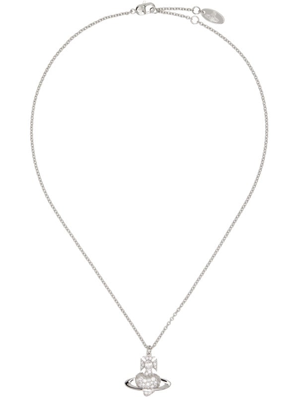 Vivienne Westwood Valentine's Agnatha Bas Relief Pendant Necklace