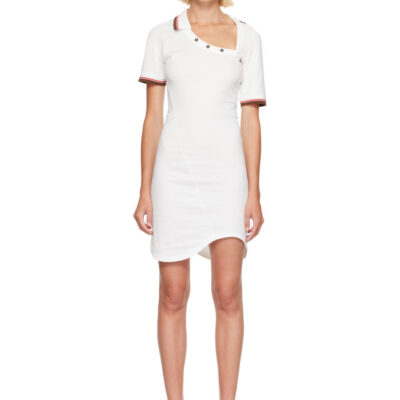 Vivienne Westwood White Glory Polo Minidress
