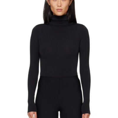 Wolford Black Colorado String Bodysuit
