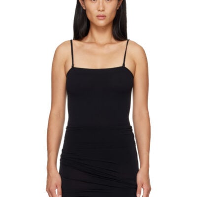 Wolford Black Tube Skin Contour Bodysuit