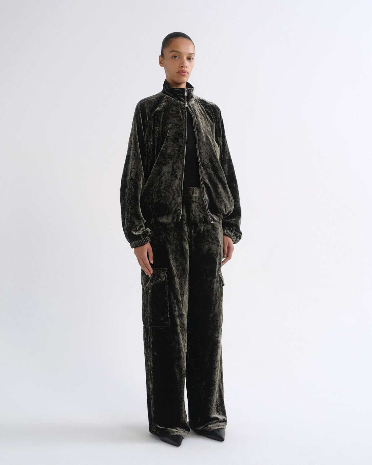 MNAGO041026031425054_3 AGOLDE Shara Pant (Velvet) - Image 3