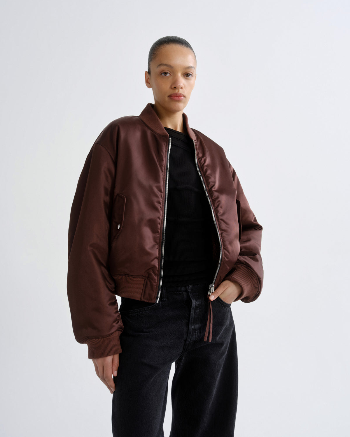 AGOLDE Frankie Reversible Bomber - Image 1