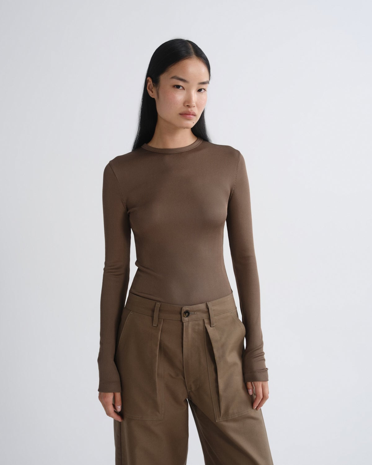 AGOLDE Delphi Slim Tee (Viscose) - Image 1
