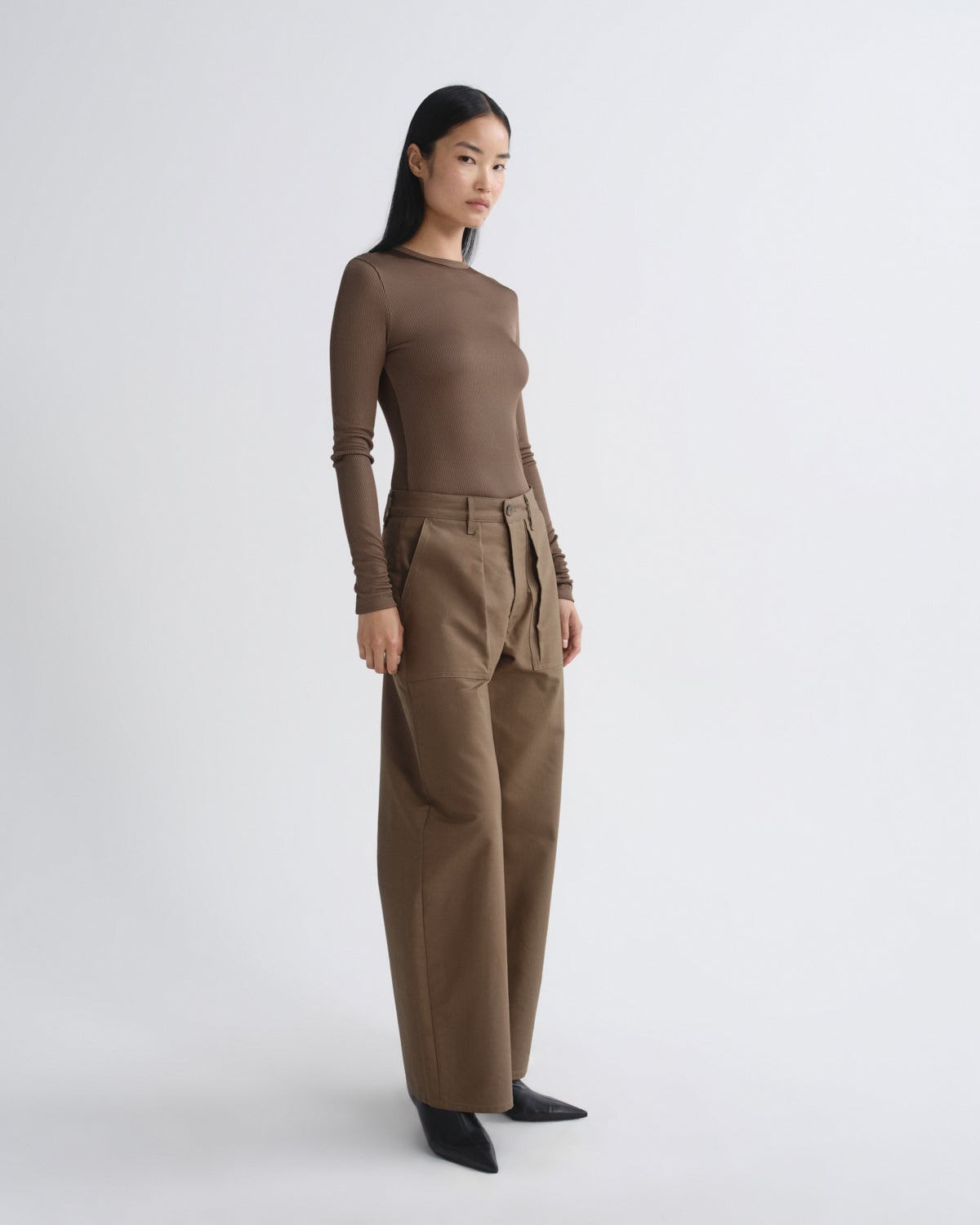 MNAGO041026031425073_3 AGOLDE Delphi Slim Tee (Viscose) - Image 3