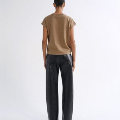 AGOLDE Bryce Cap Sleeve Tee - Image 2