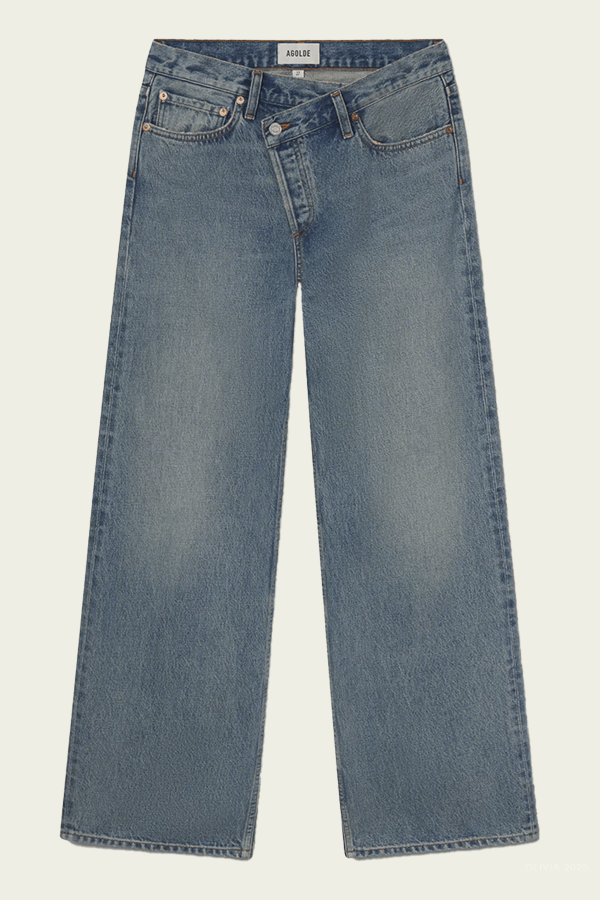 AGOLDE Arc Criss Cross Jean - Image 1