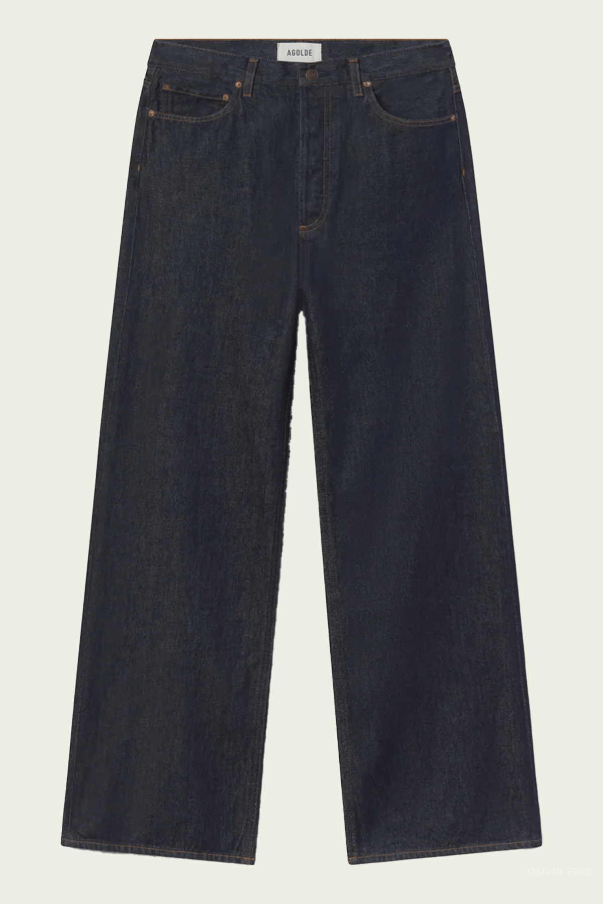 AGOLDE Dame No-Cuff Jean - Image 1