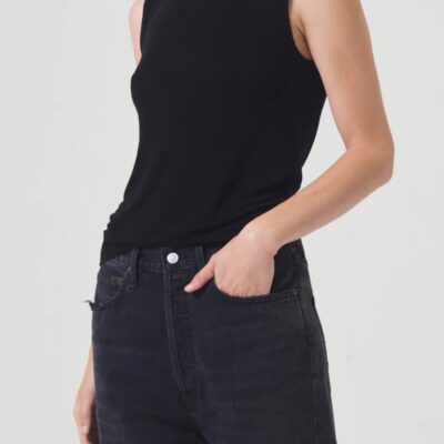 AGOLDE Nikita Shrunken Muscle Tee - Image 2