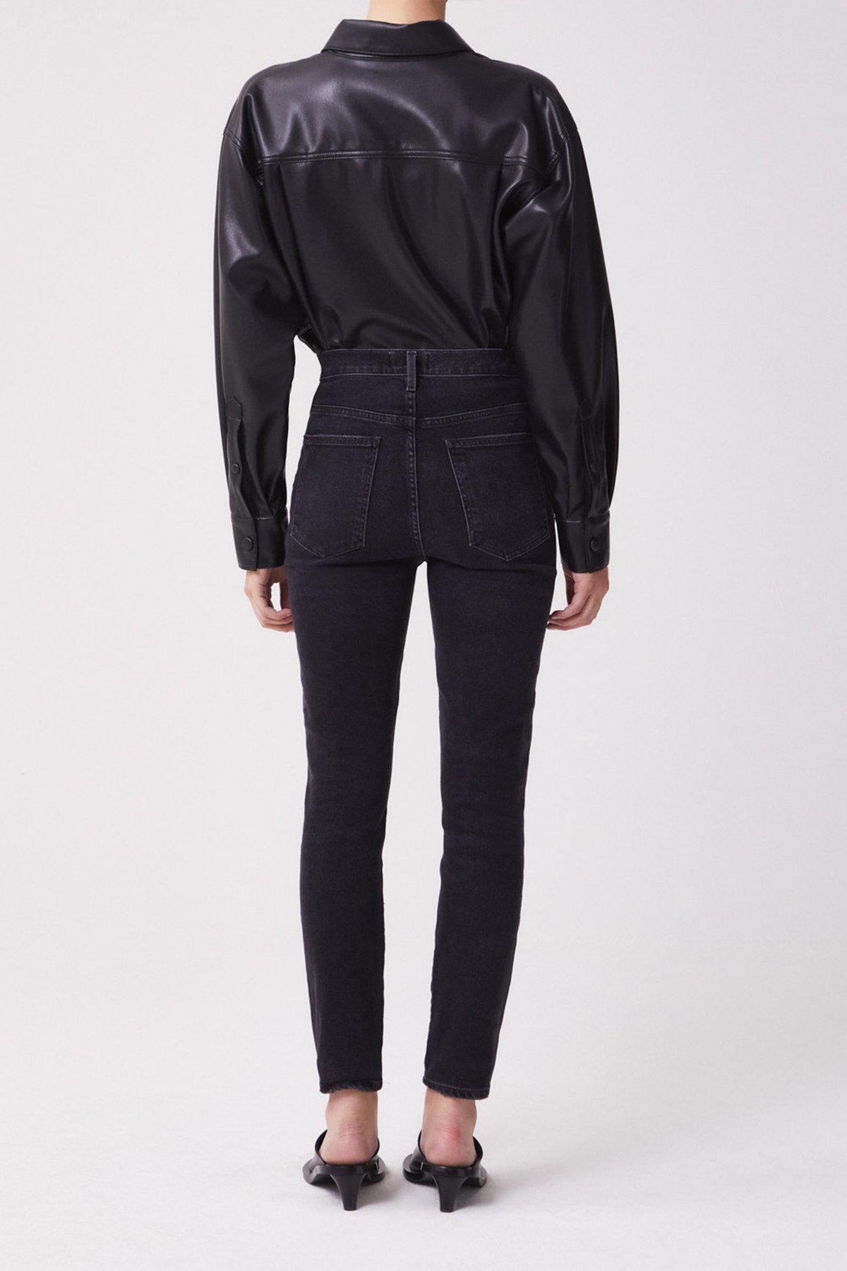 AGOLDE Pinch Waist Ultra High Rise Skinny - Image 3