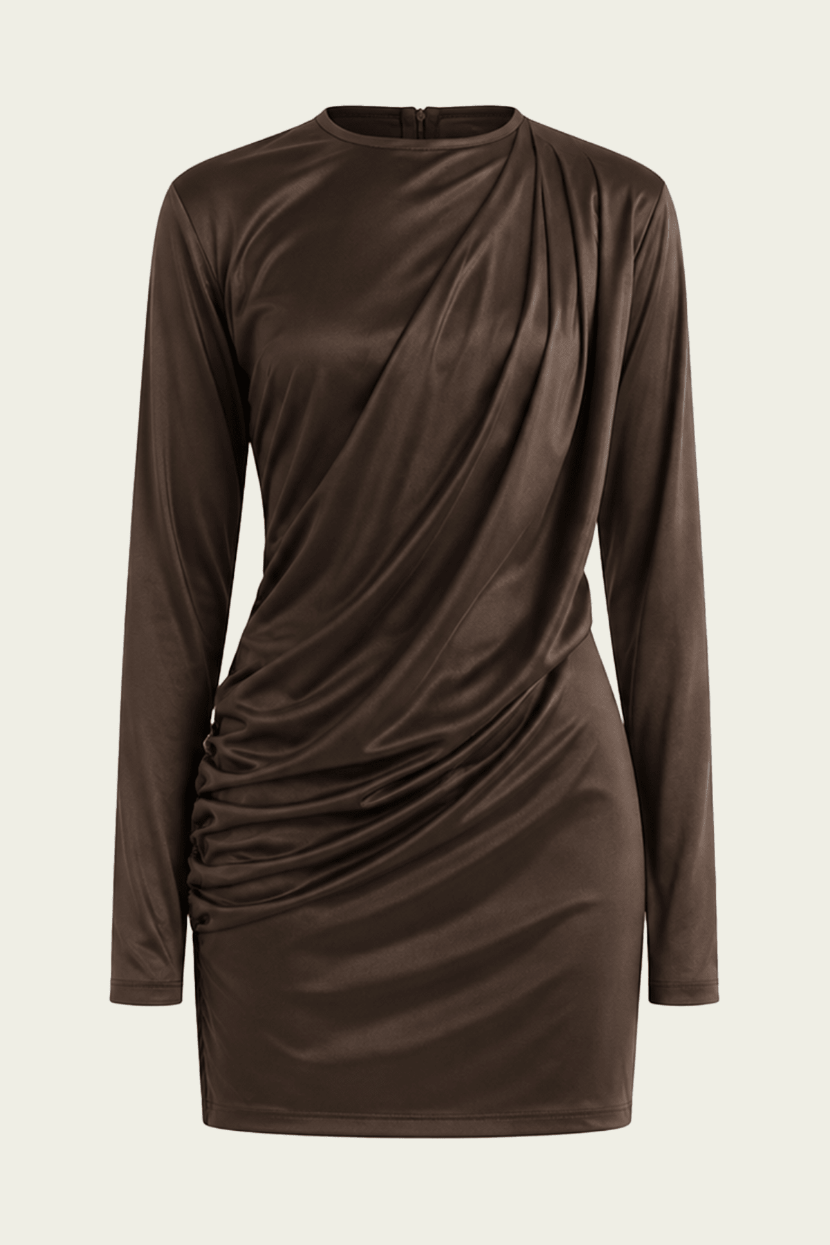 AGOLDE Robyn Draped Mini Dress - Image 1
