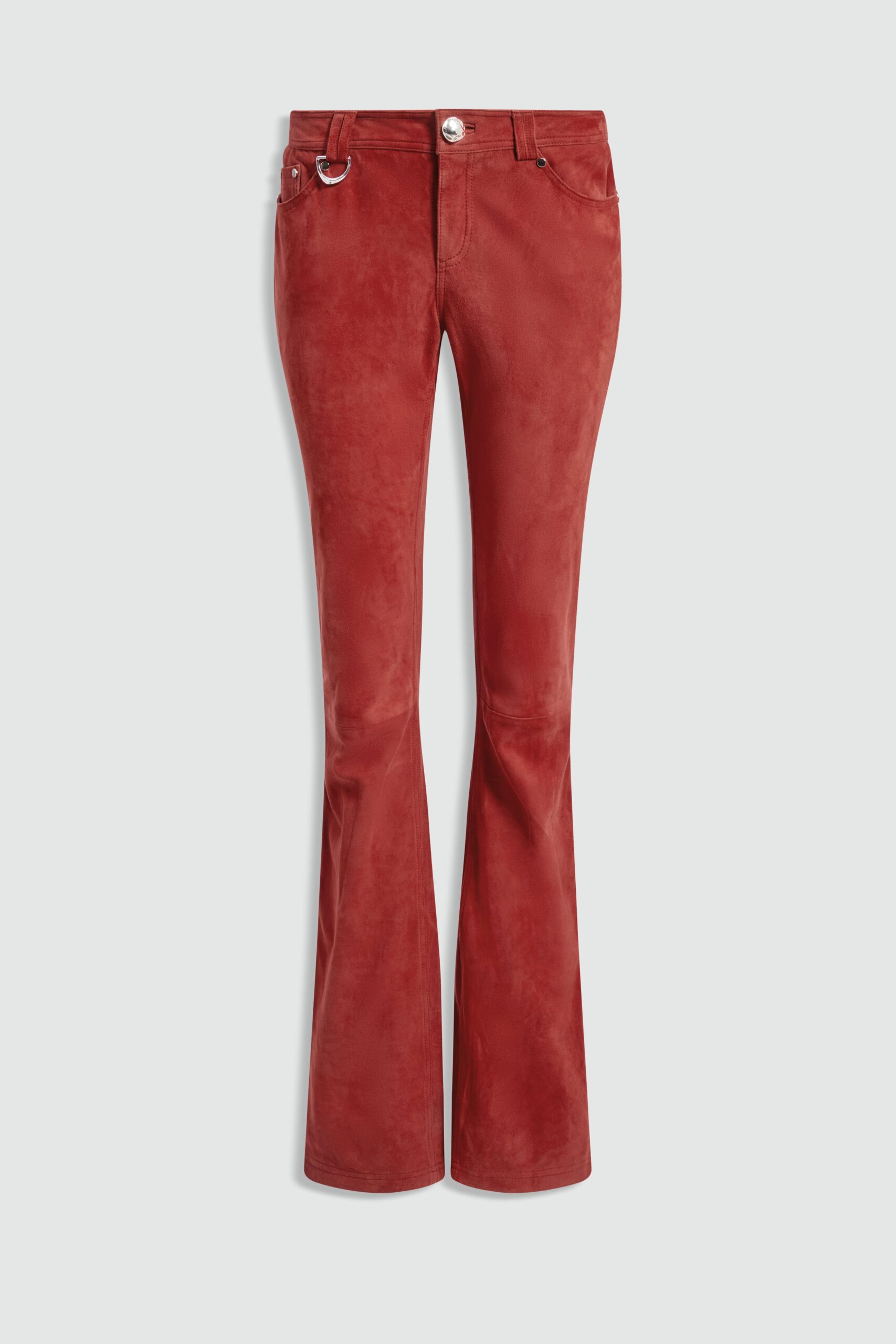 MNAJE041026180236009_2 Aje Varleta Suede Leather Pants - Image 2