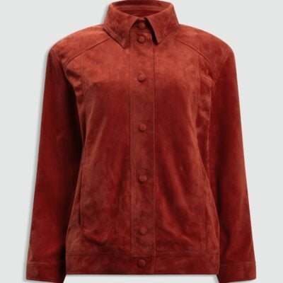 Aje Varleta Suede Leather Jacket - Image 2