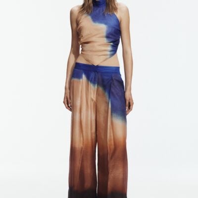 Aje Tamarin Scarf Top - Image 1