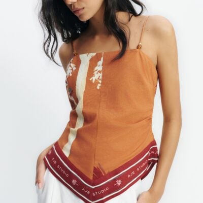 Aje Sol Scarf Top - Image 1