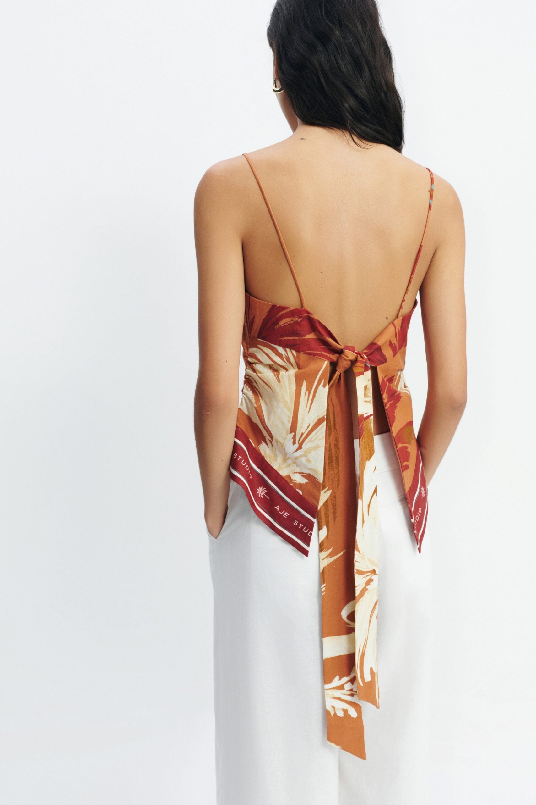 MNAJE041026180236028_3 Aje Sol Scarf Top - Image 3