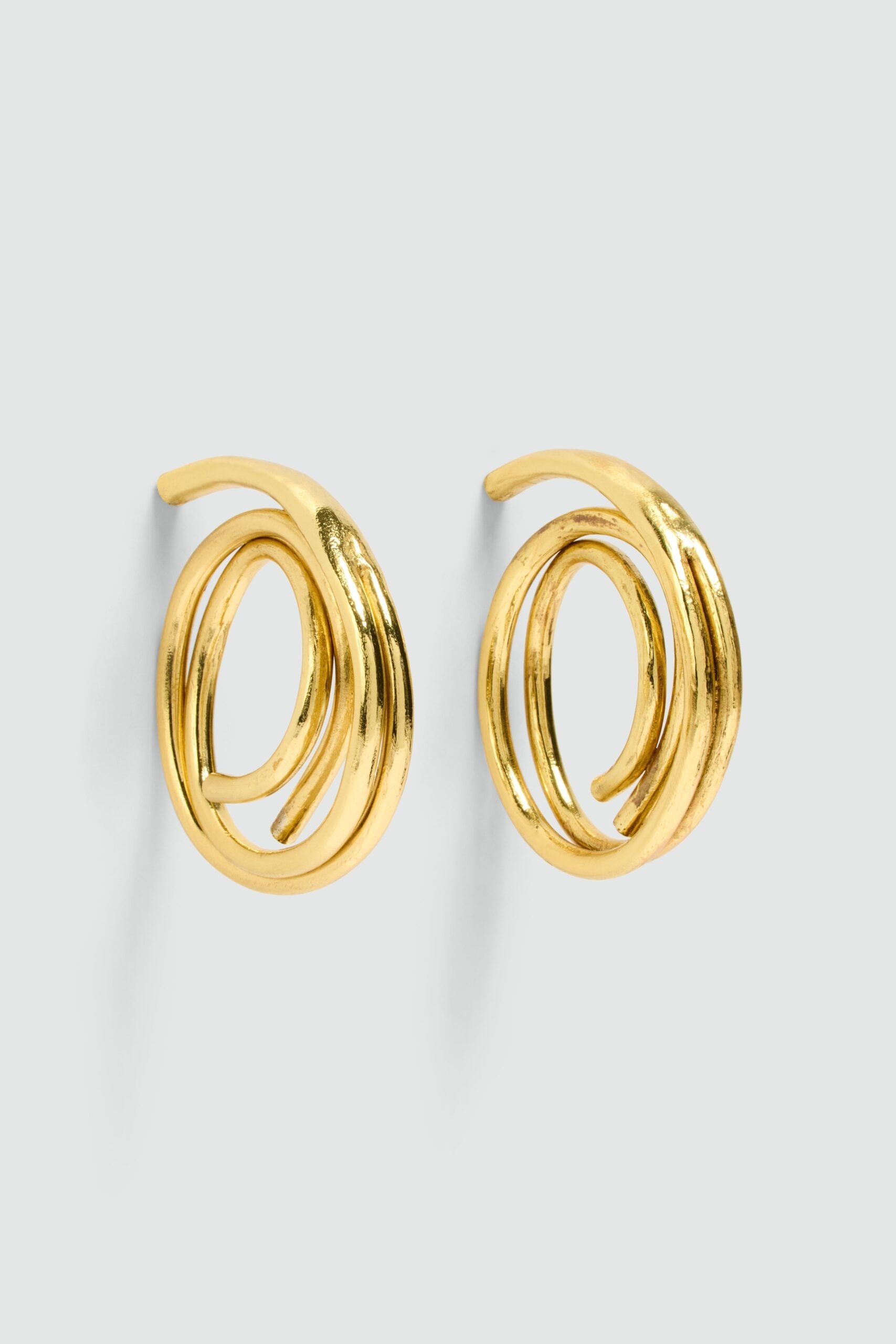 Aje Sascha Large Swirl Earrings - Image 1