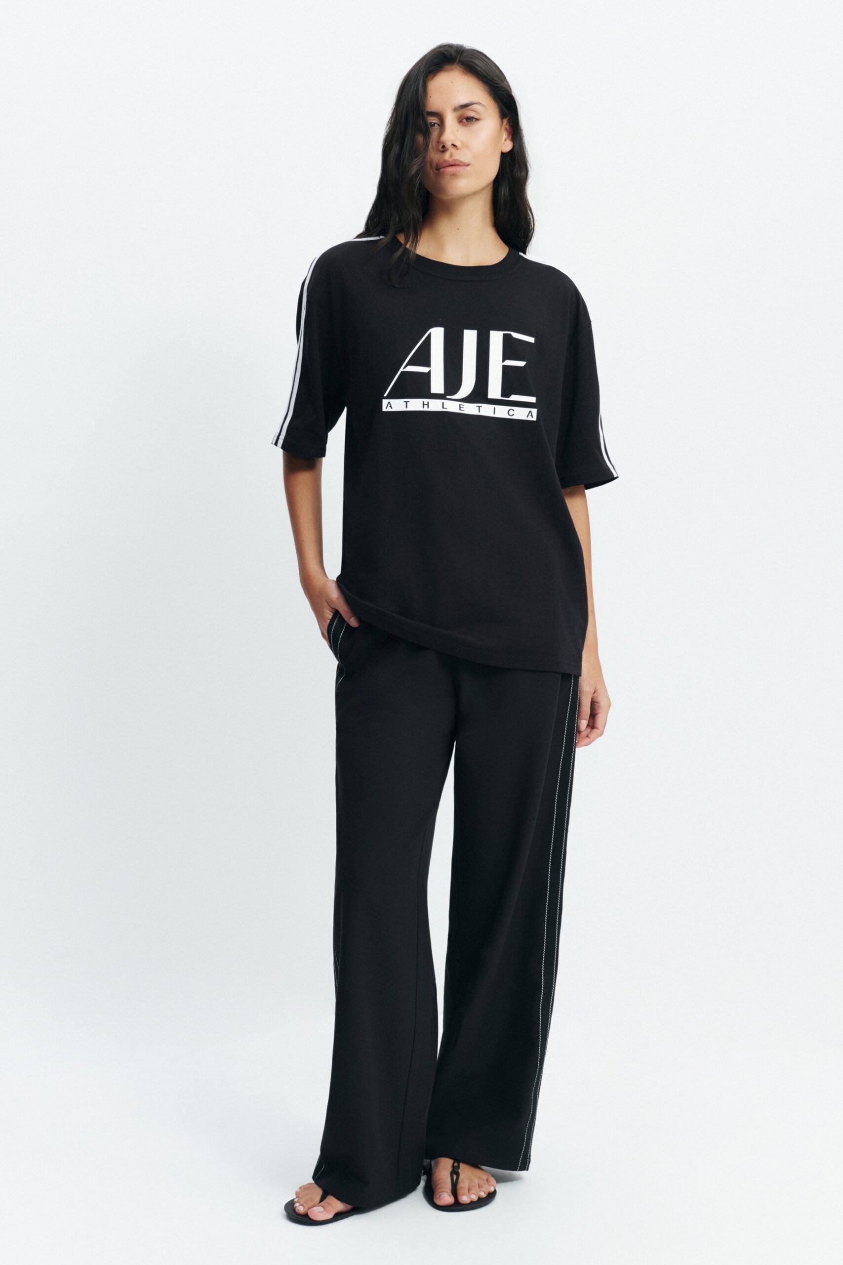 Aje Oversized Logo Tee 102 - Image 3