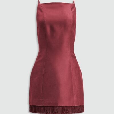 Aje Nerra Fringe Mini Dress - Image 2