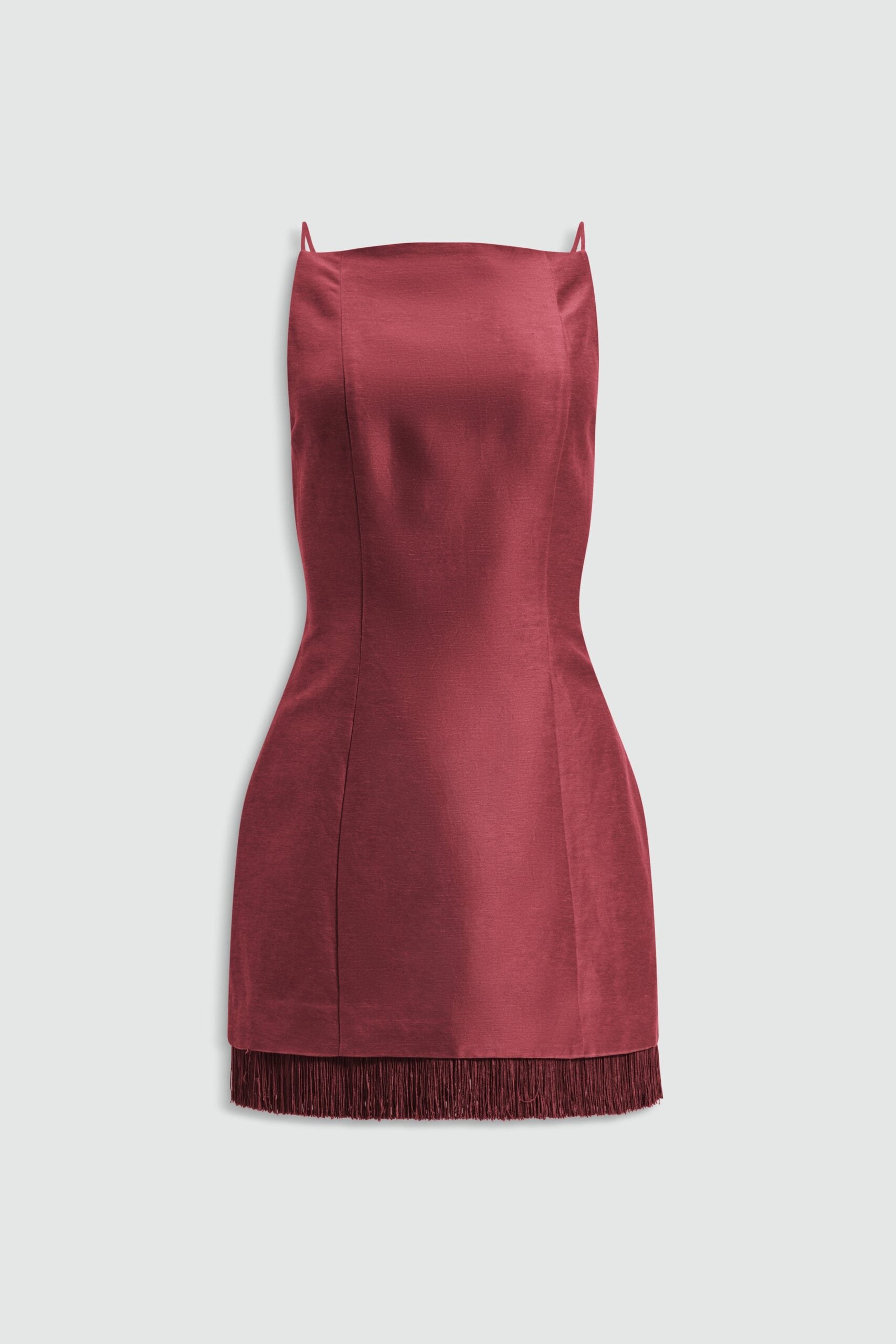 MNAJE041026180236064_2 Aje Nerra Fringe Mini Dress - Image 2