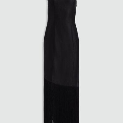 Aje Nerra Fringe Midi Dress - Image 2