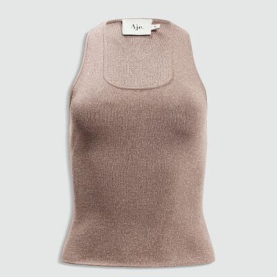 Aje Nell Knit Tank - Image 2