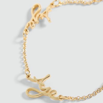 Aje Larissa Cursive Bracelet - Image 2