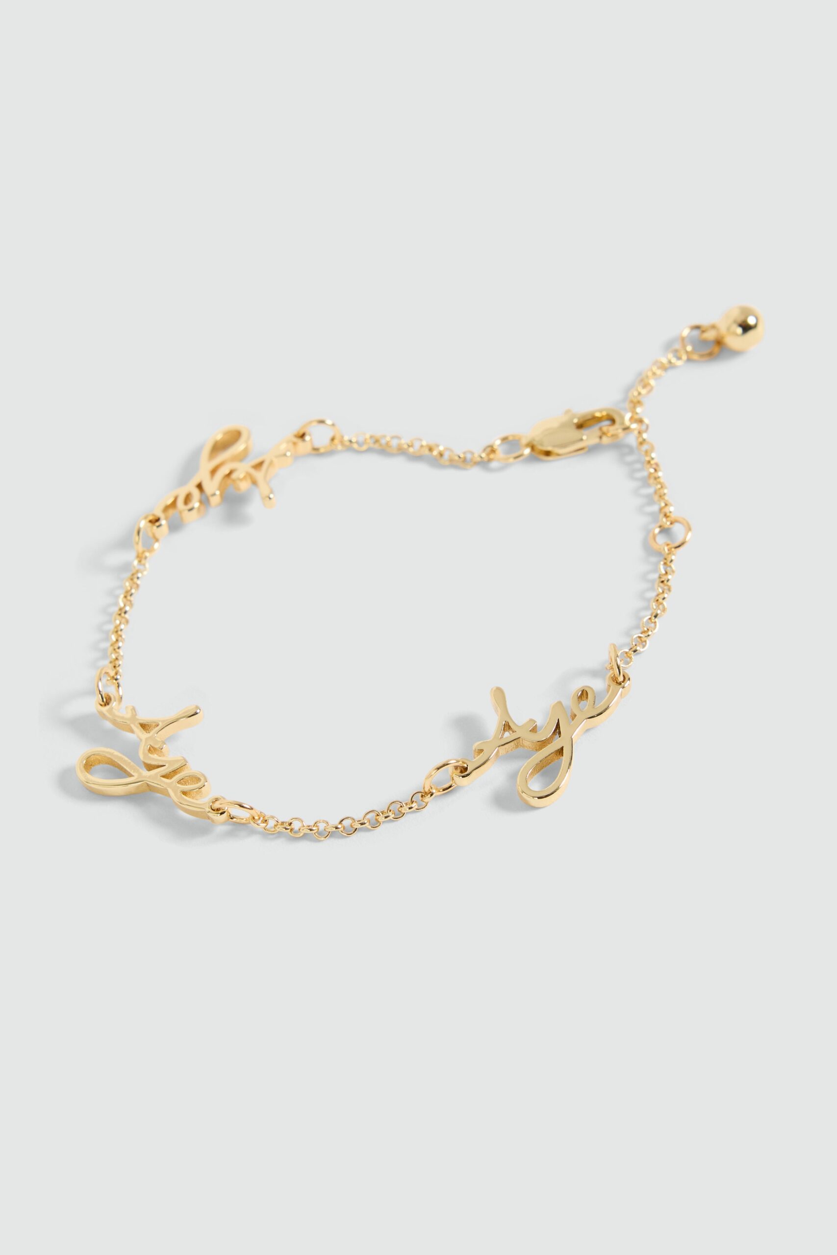 Aje Larissa Cursive Bracelet - Image 3
