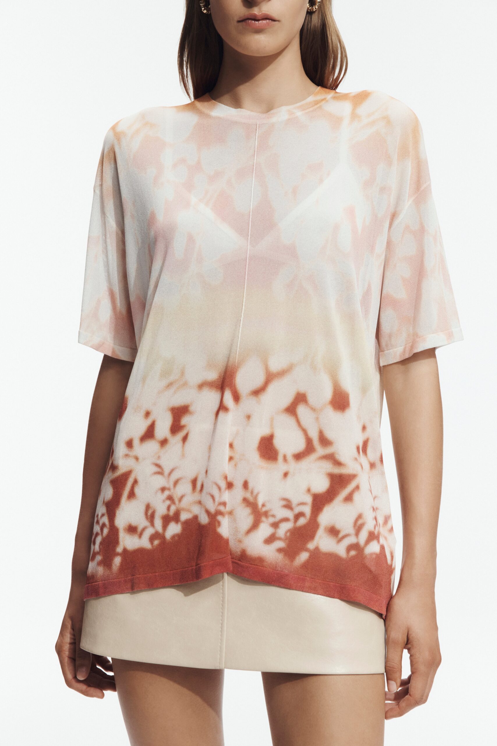 MNAJE041026180236087_3 Aje Joie Relaxed Knit Tee - Image 3
