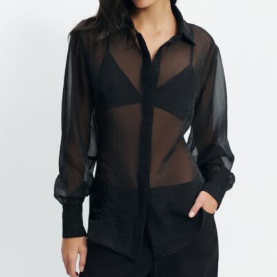 Aje Florence Tie Shirt - Image 1