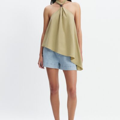 Aje Evie Halter Top - Image 1
