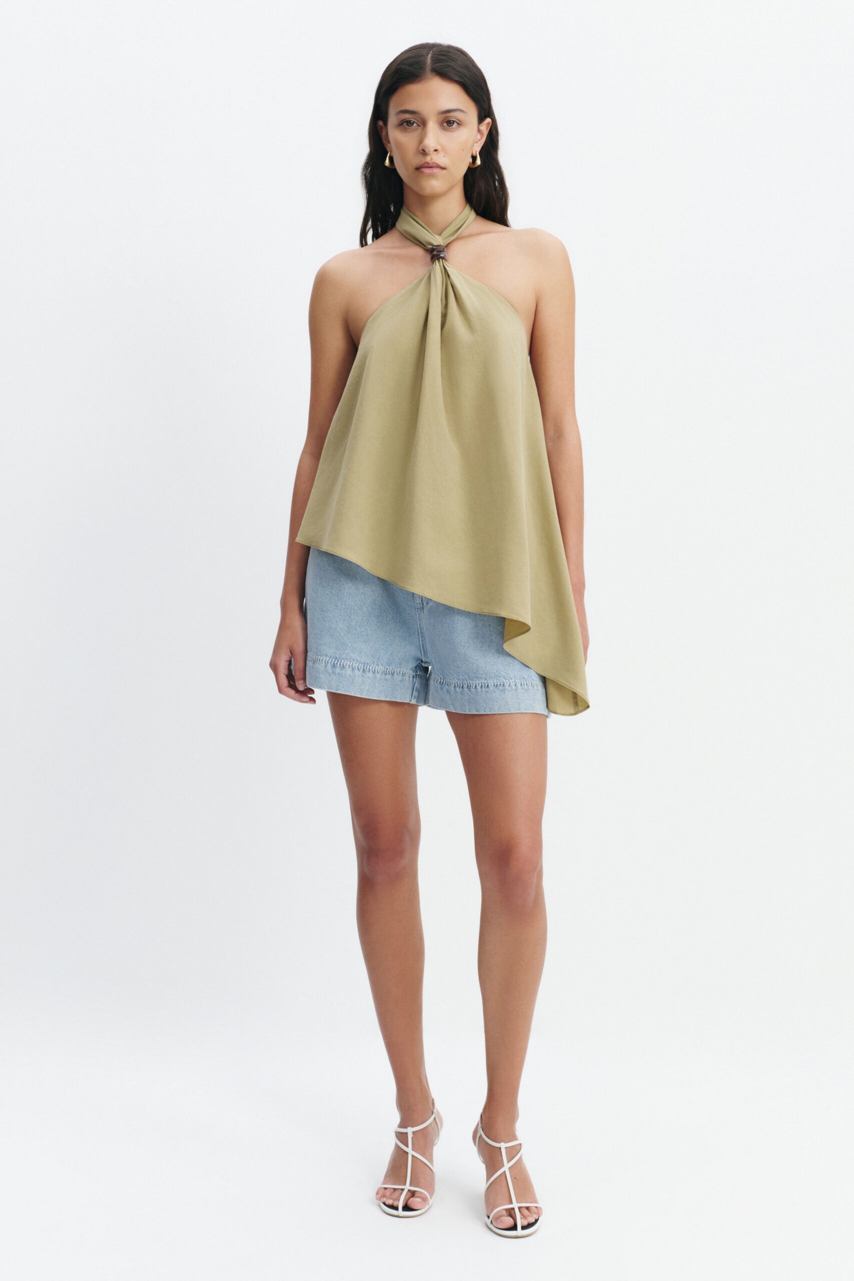 Aje Evie Halter Top - Image 1