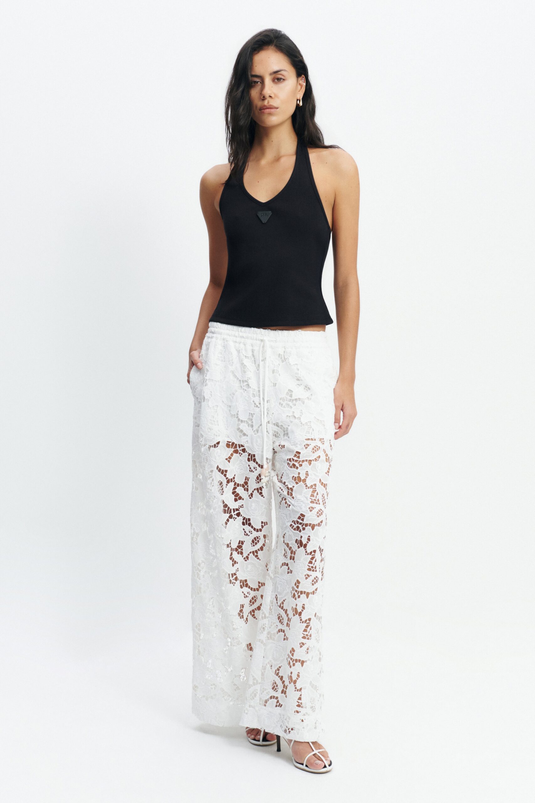 Aje Estelle Wide Leg Pant - Image 1