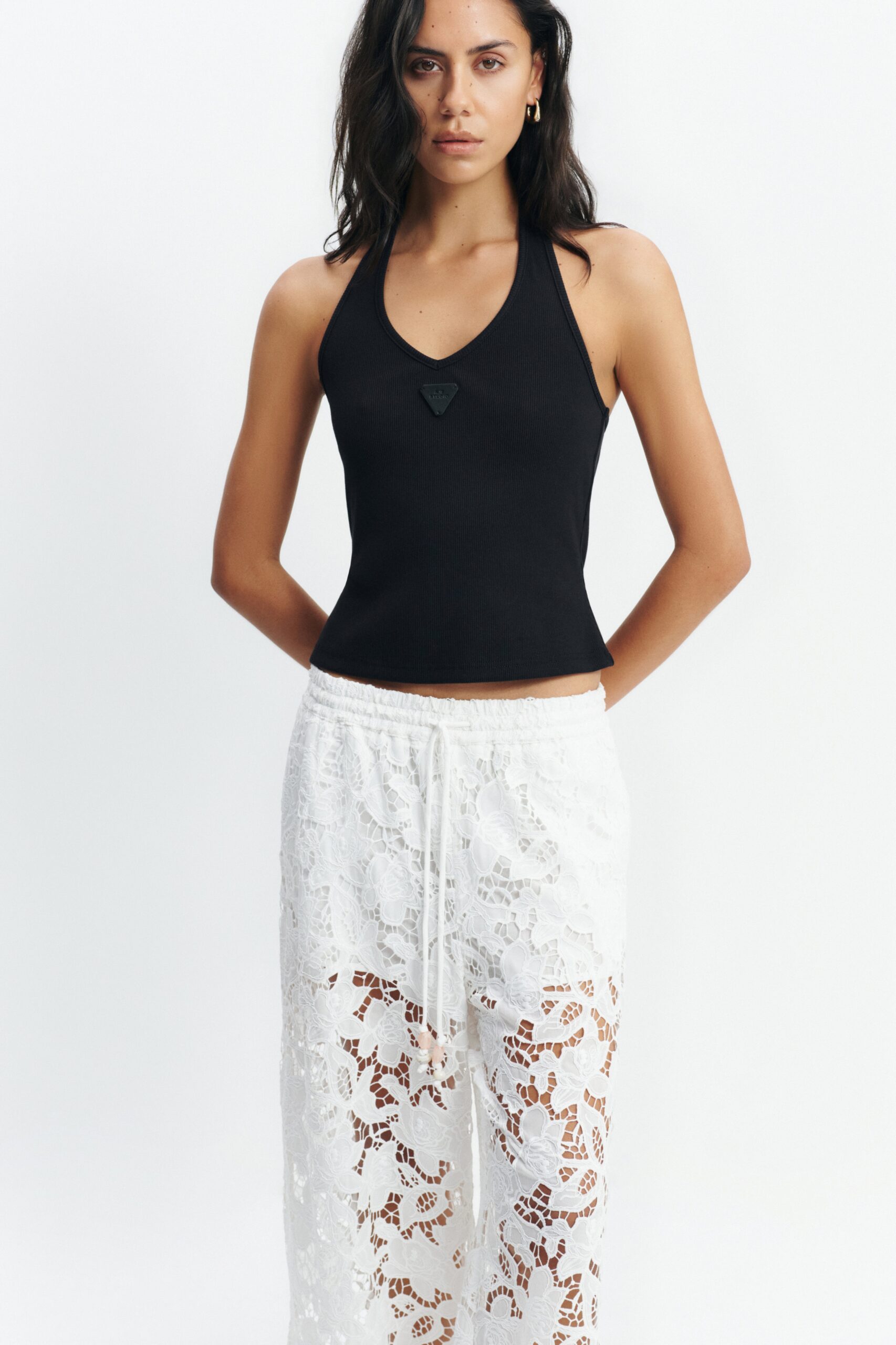 MNAJE041026180236100_3 Aje Estelle Wide Leg Pant - Image 3