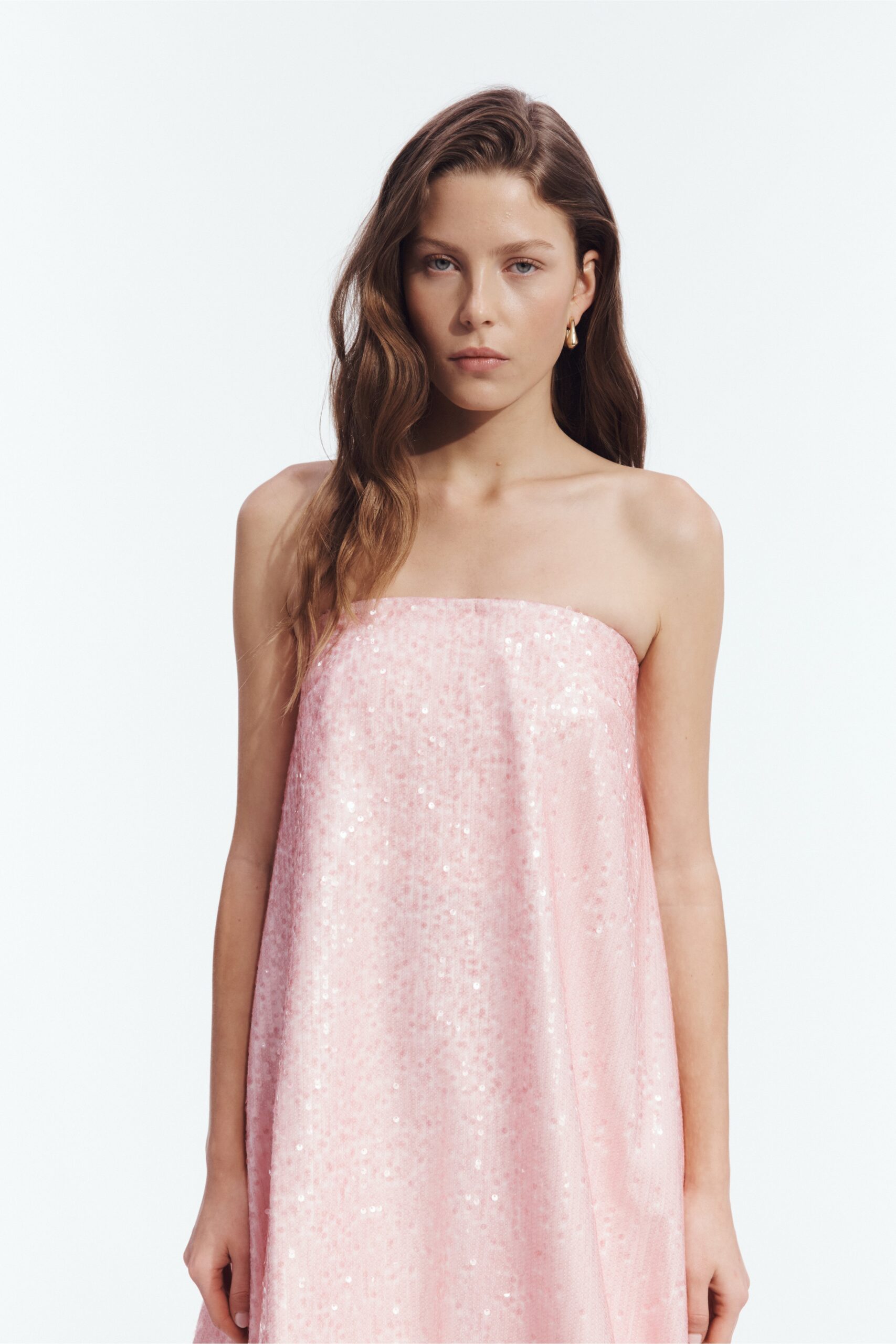 MNAJE041026180236108_3 Aje Elysian Sequin Maxi Dress - Image 3