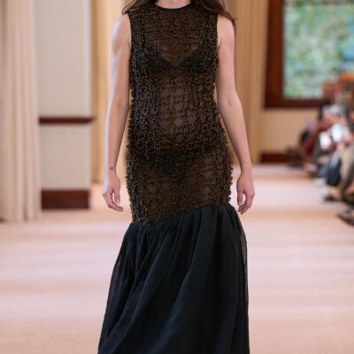 Aje Cristallina Embellished Gown - Image 1