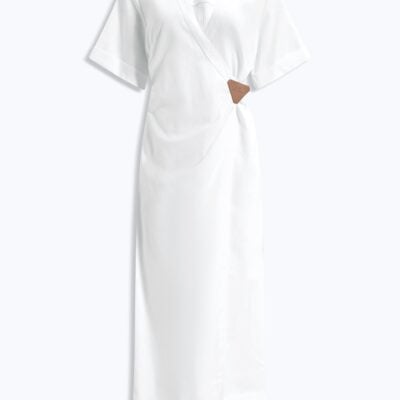 Aje Corine Wrap Midi Dress - Image 2