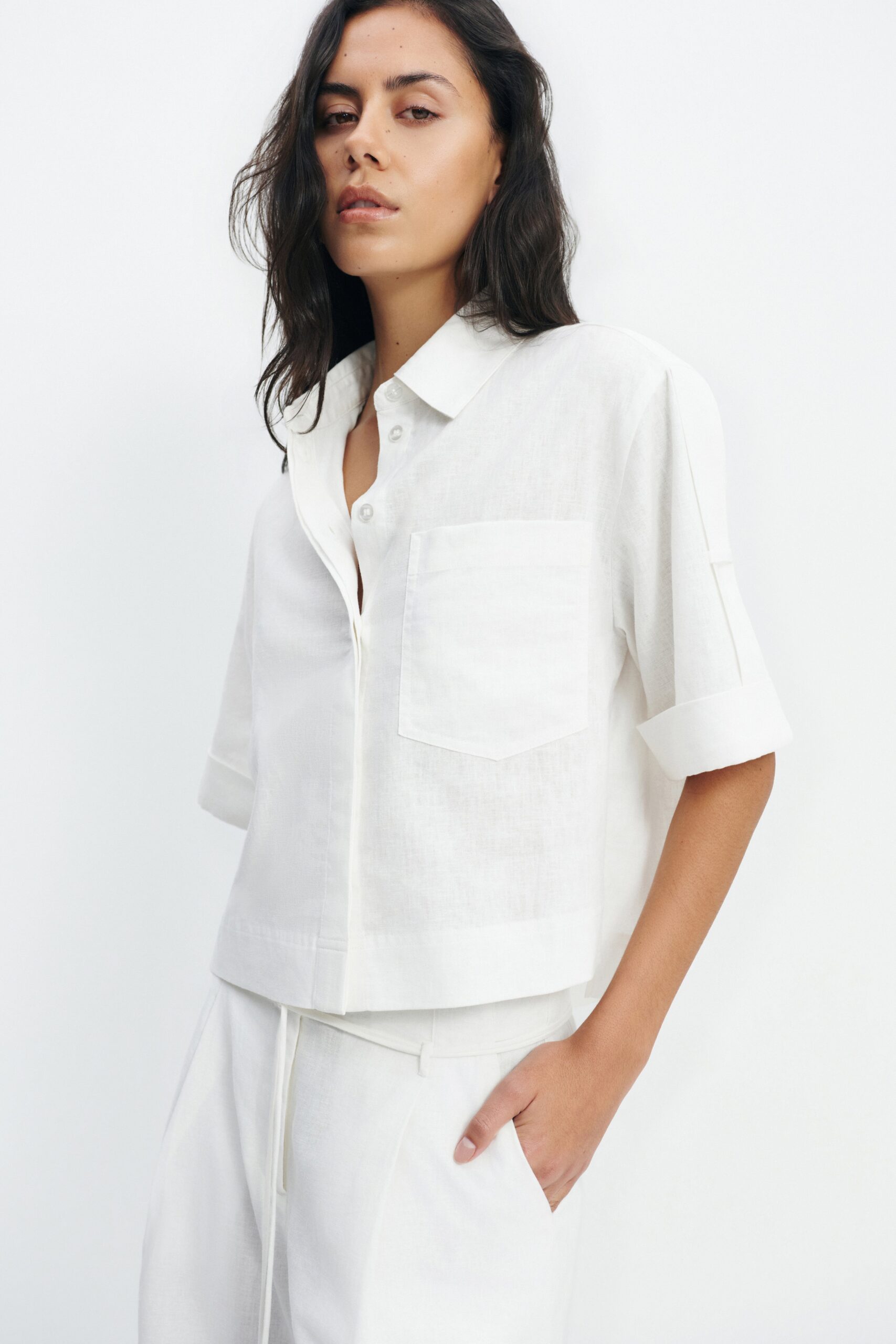 Aje Corine Relaxed Shirt - Image 1