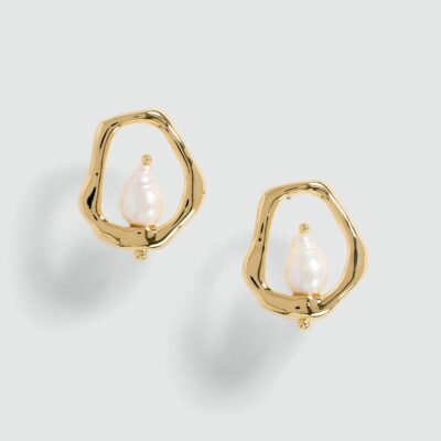 Aje Amina Pearl Stud - Image 1