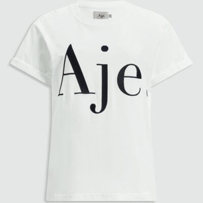 Aje Alice Embroidered Logo Tee - Image 2
