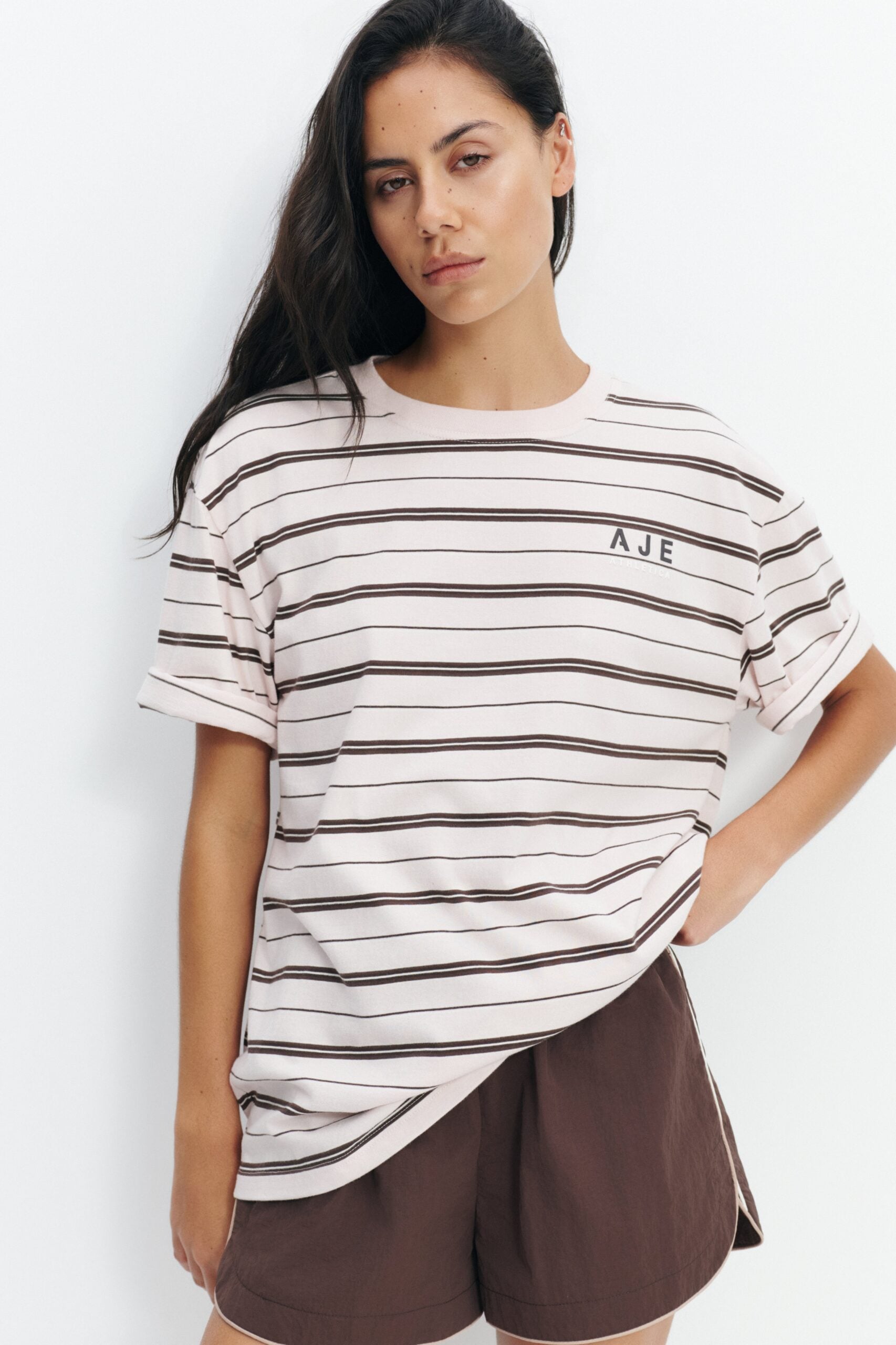 Aje AA Stripe Tee - Image 1